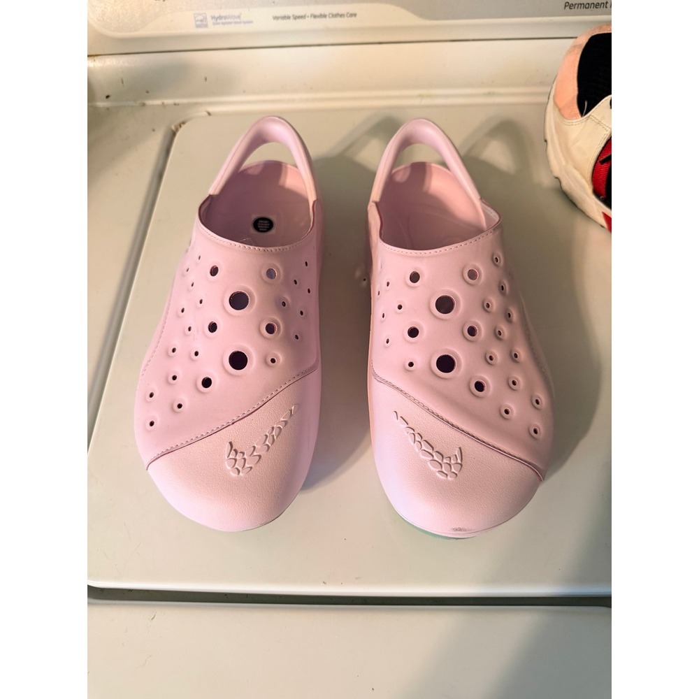 Nike Aqua Swoosh Kids 6Y Pink Green Water Shoes FN0876-500 NWT